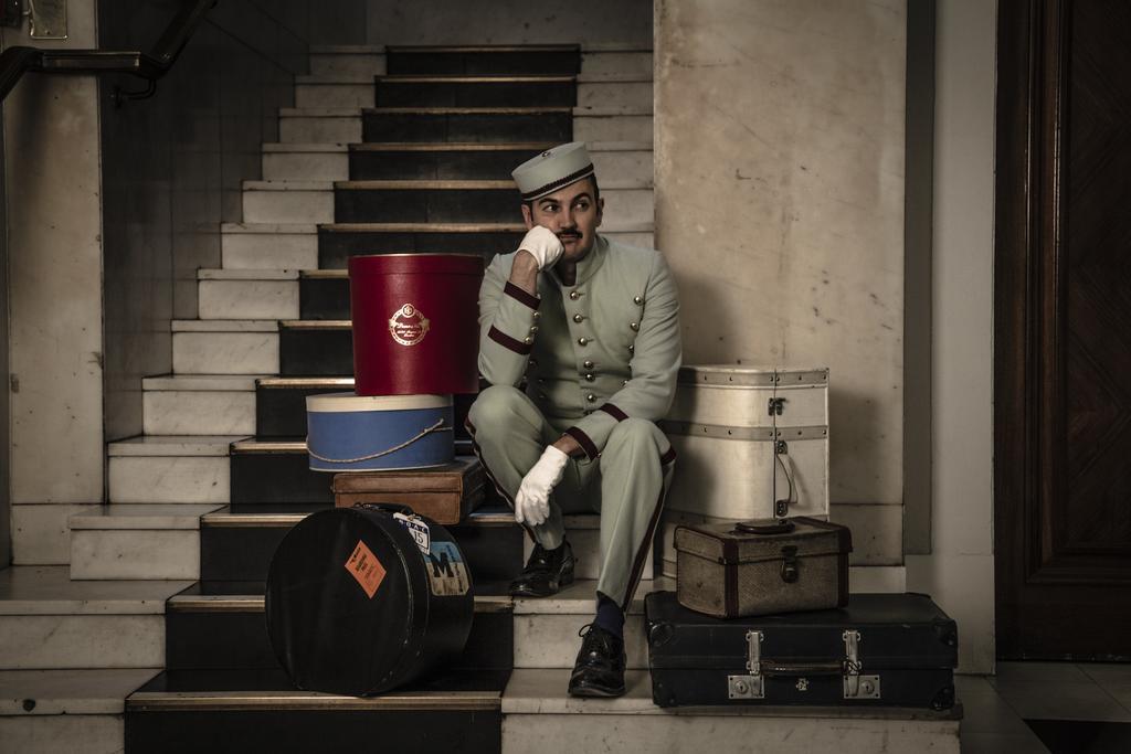 Hotel Gotham Manchester Exterior photo A bellboy at the Savoy Hotel, London