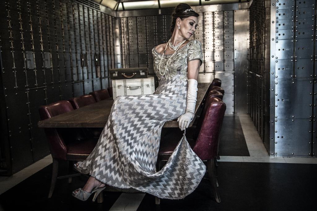 Hotel Gotham Manchester Exterior photo A model wearing a dress by the designer