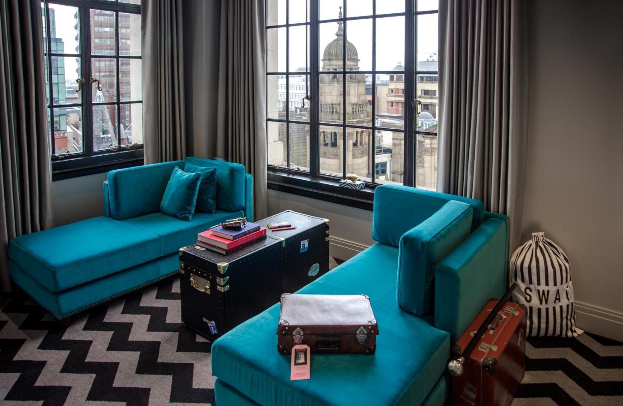 Hotel Gotham Manchester Exterior photo The interior of a suite at the Hotel 57