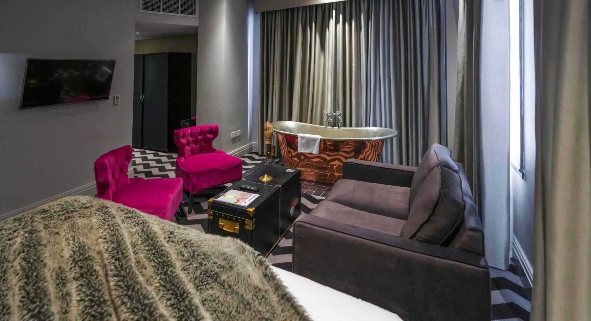 Hotel Gotham Manchester Room photo A suite at the hotel